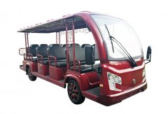 十四座电动观光车在旅游景区应用的优势